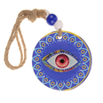 Сувенир за окачване - синьо око, 8 см